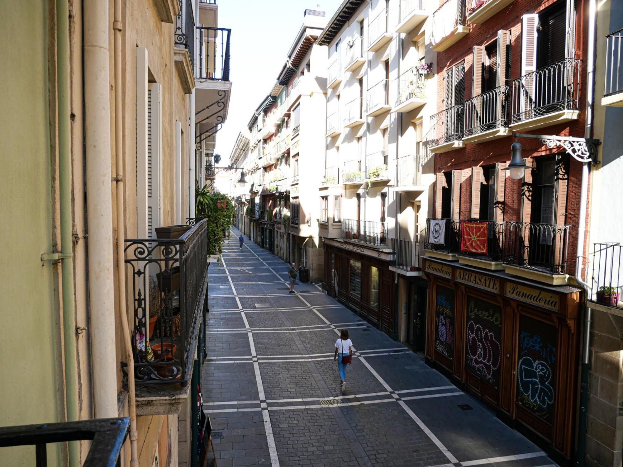 Espacioso Apartamento En El Centro De Pamplona Exterior foto